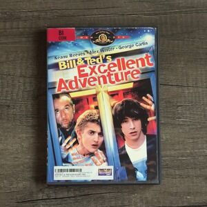 Bill & Ted's Excellent Adventure DVD 2001 Hollywood Video Rental